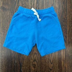 Cat & Jack Vibrant Blue Kids Shorts with White Tie